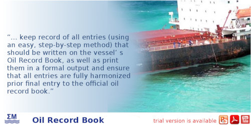 Oil Record Book