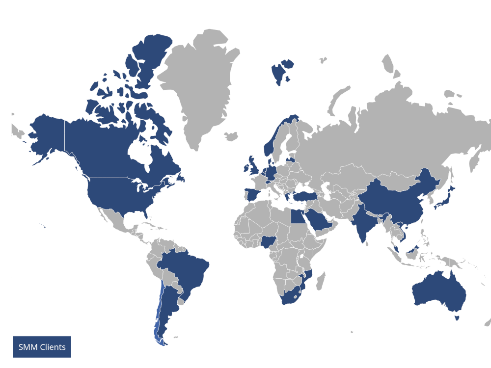 SMM Clients map